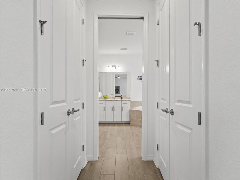 Furnished interior view inside a new home in , Punta Gorda (Image 48).