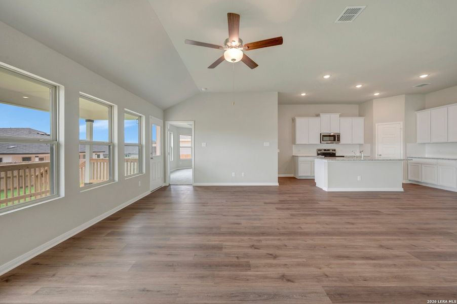 Spacious, unfurnished interior of a new home in Greenspoint Heights, Seguin (Image 36). Spacious, unfurnished interior of a new home in Greenspoint Heights, Seguin (Image 36).