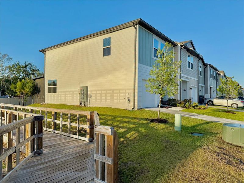 Front exterior of a new home in , Gibsonton, FL, highlighting curb appeal (Image 25).
