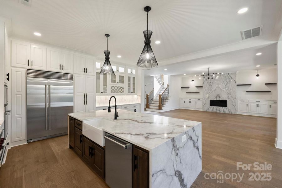Furnished interior view inside a new home in , Charlotte (Image 5).