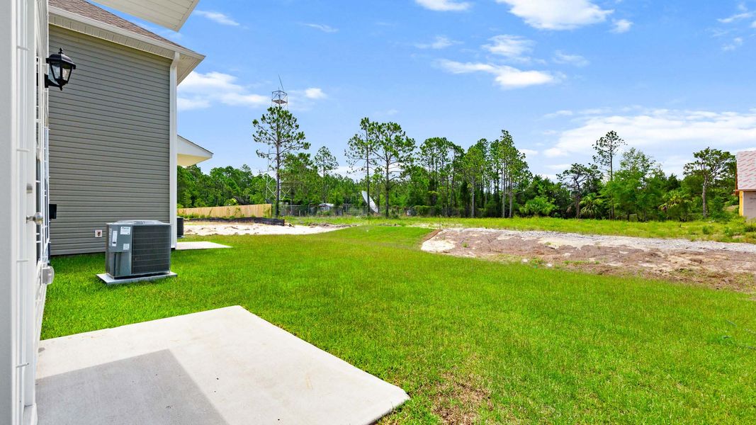 Exterior details and patio area of a home in Salt Pines, Port Saint Joe (Image 3).