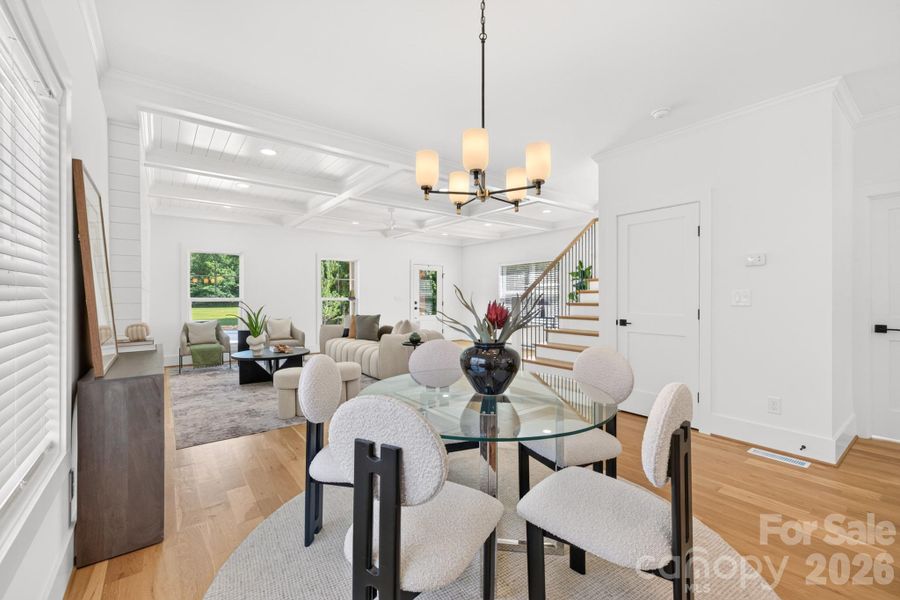 Furnished interior view inside a new home in , Waxhaw (Image 14).