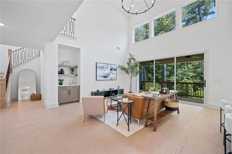 Furnished interior view inside a new home in , Woodstock (Image 43). Furnished interior view inside a new home in , Woodstock (Image 43).