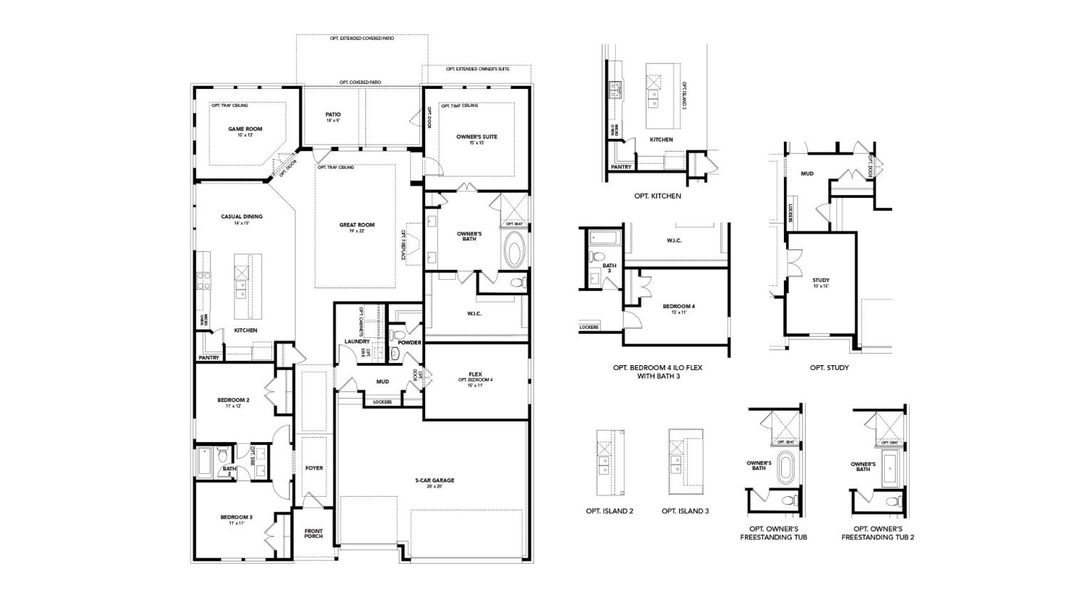 Explore the Evans floorplan available at Richvale Estates in Fairview, TN