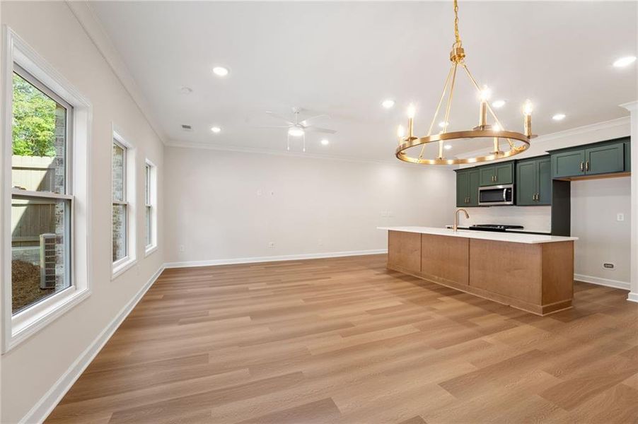 Spacious, unfurnished interior of a new home in Wildwood Place, Powder Springs (Image 25).