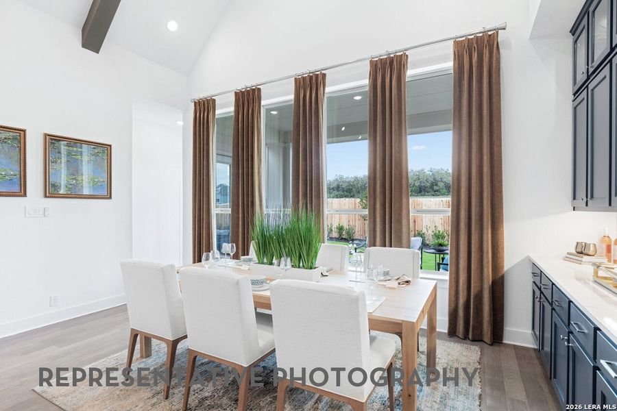 Furnished interior view inside a new home in The Ranches at Creekside, Boerne (Image 27).