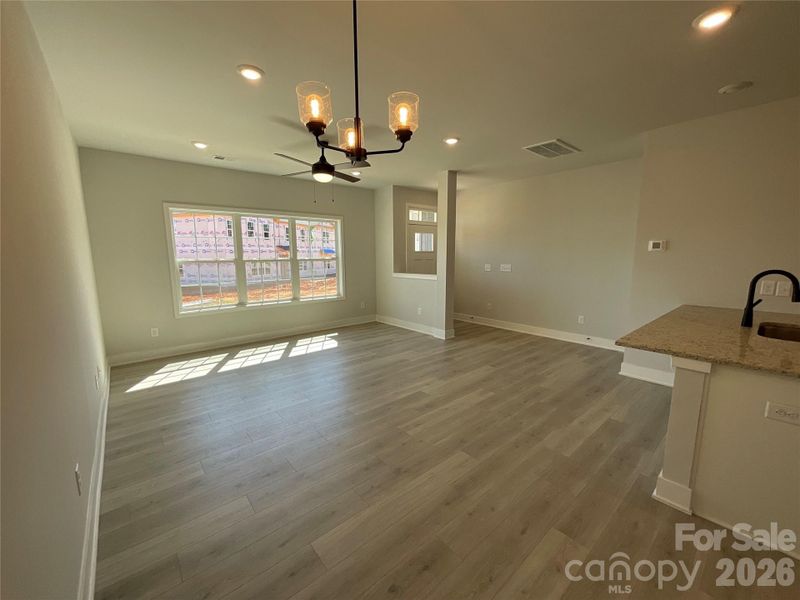 Spacious, unfurnished interior of a new home in Pine Trace, Gastonia (Image 9). Spacious, unfurnished interior of a new home in Pine Trace, Gastonia (Image 9).