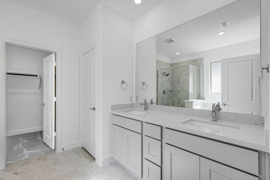 Furnished interior view inside a new home in North Sky Celina, Celina (Image 11).