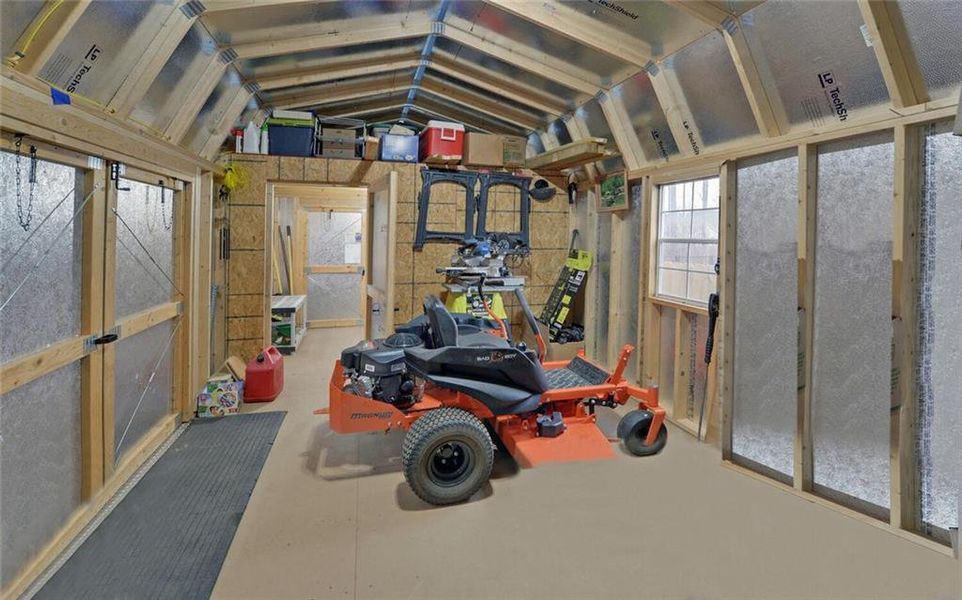 In-progress construction of a new home in , Hartwell, GA (Image 39).