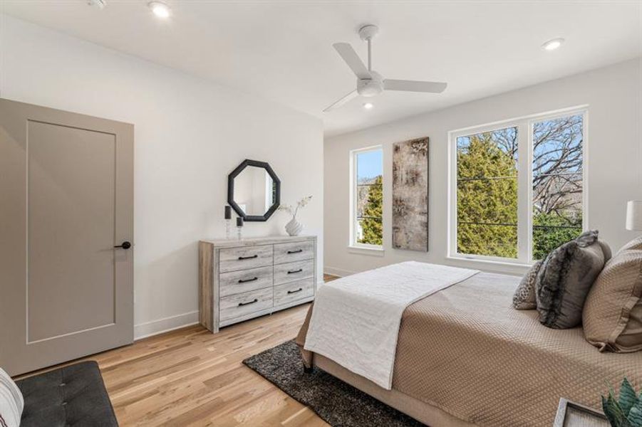 Furnished interior view inside a new home in Madison Park South, Atlanta (Image 13).