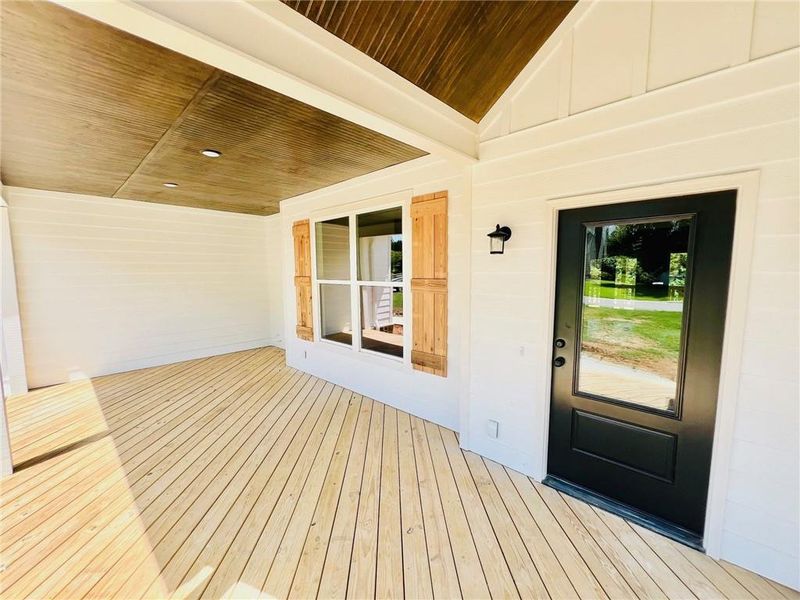 Exterior details and patio area of a home in , Taylorsville (Image 3).