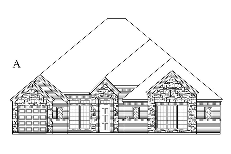 Representative rendering of the exterior for the Brentwood by Windsor Homes (Image 4).