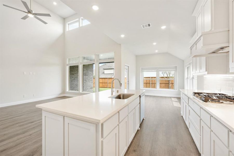 Furnished interior view inside a new home in Creekview Meadows, Pilot Point (Image 11). Furnished interior view inside a new home in Creekview Meadows, Pilot Point (Image 11).