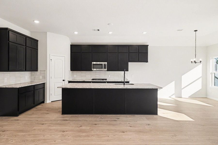 Furnished interior view inside a new home in Rose Hill Estates, Willis (Image 10).