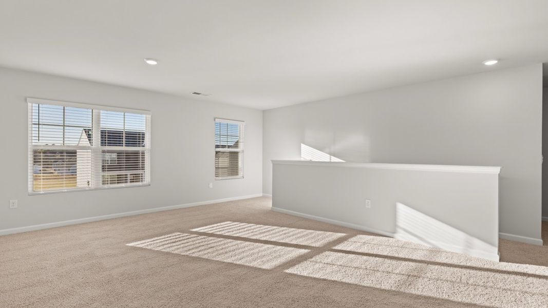 Representative unfurnished interior of a home built from the Elle by D.R. Horton in Highland Hills, Graniteville (Image 21).