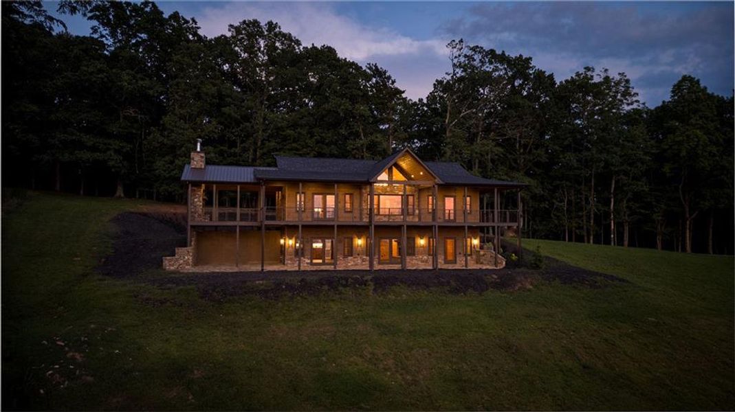Front exterior of a new home in , Morganton, GA, highlighting curb appeal (Image 23).