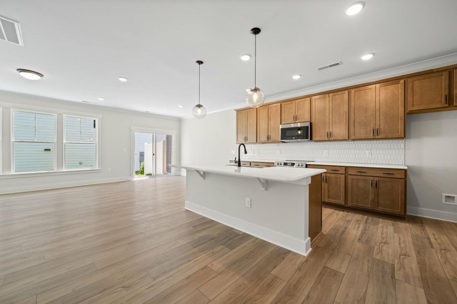 Furnished interior view inside a new home in Harbor Crossing, Greensboro (Image 6).