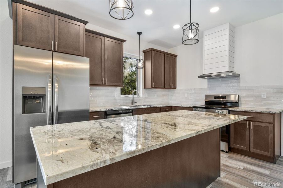 Furnished interior view inside a new home in , Colorado Springs (Image 18).