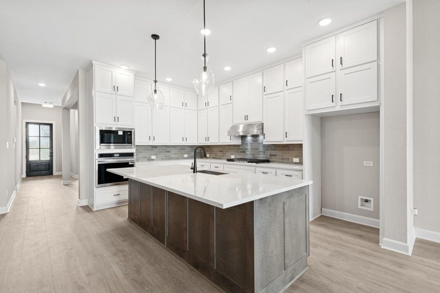 Furnished interior view inside a new home in Colton 45' Homesites, Todd Mission (Image 10).