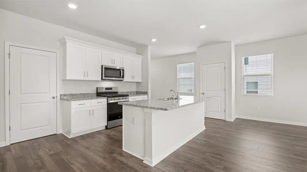 Furnished interior view inside a new home in The Islands, Beech Island (Image 7).
