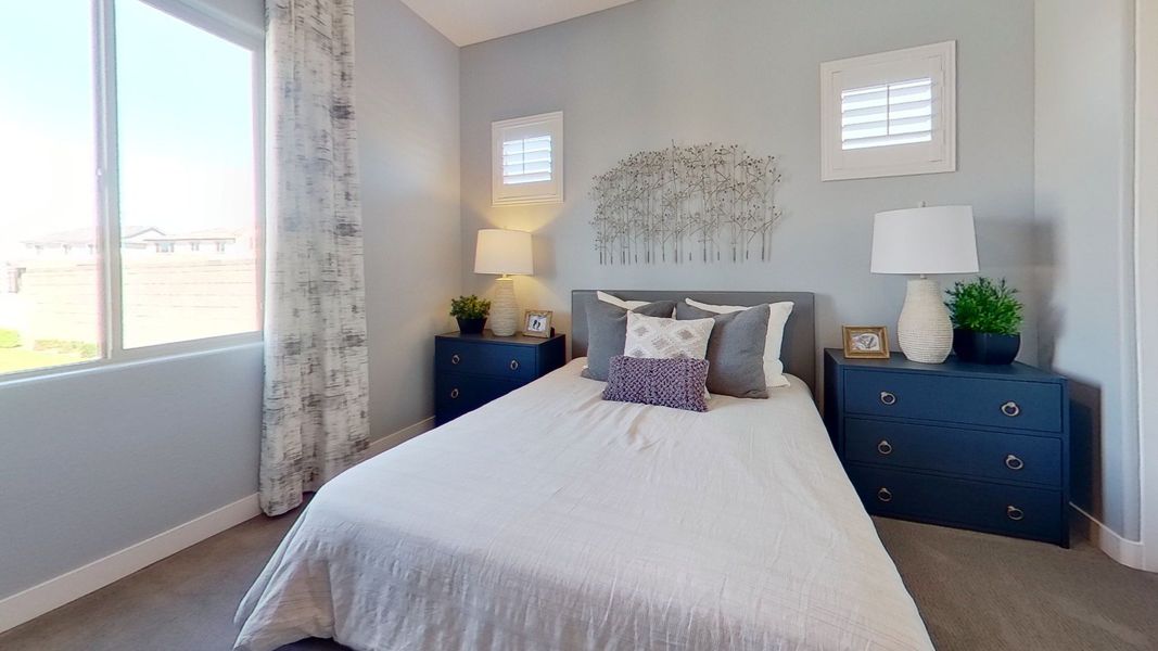 Furnished interior view inside a new home in Arroyo Seco - Hacienda, Buckeye (Image 8).