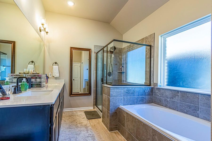 Master bathroom