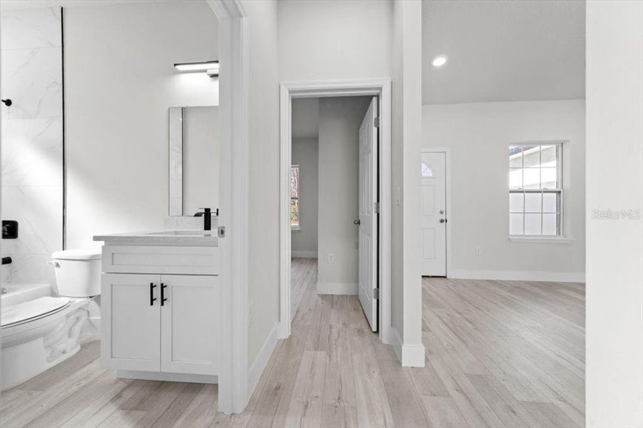 Furnished interior view inside a new home in , Ocala (Image 15).