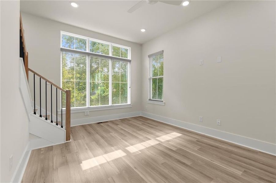 Spacious, unfurnished interior of a new home in , Atlanta (Image 31). Spacious, unfurnished interior of a new home in , Atlanta (Image 31).