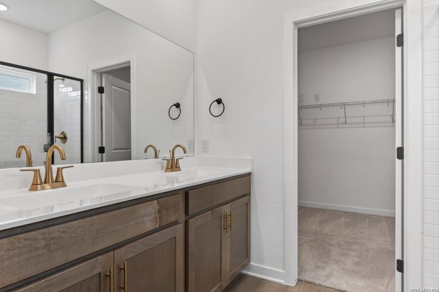 Furnished interior view inside a new home in Saddlebrook Ranch, Schertz (Image 3).