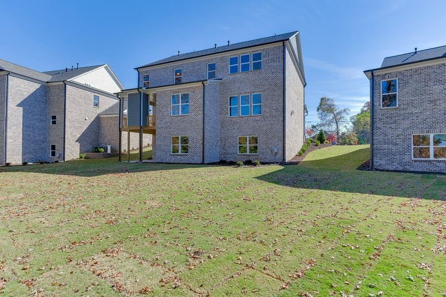Exterior details and patio area of a home in , Buford (Image 28).