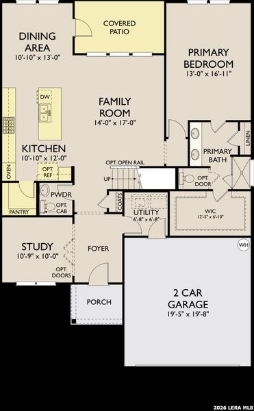 2D floor plan layout of this home in Cordova Trails, Seguin, TX (Image 3). 2D floor plan layout of this home in Cordova Trails, Seguin, TX (Image 3).