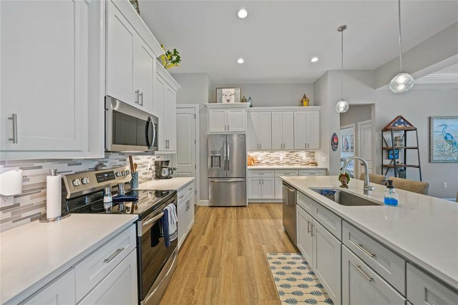 Furnished interior view inside a new home in , Punta Gorda (Image 25).