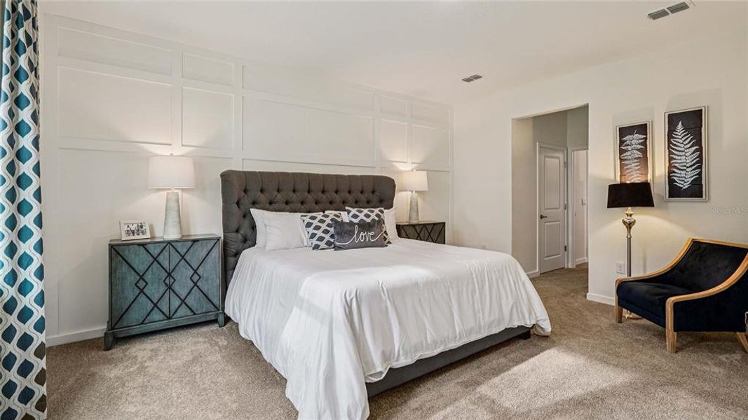 Furnished interior view inside a new home in Ocala Preserve, Ocala (Image 16).