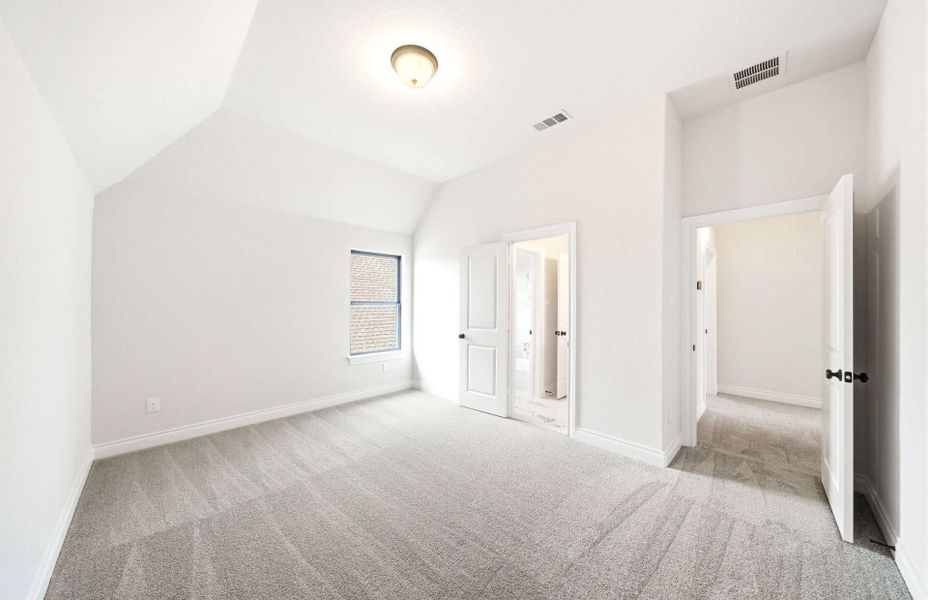 Spacious, unfurnished interior of a new home in Bridgeland 50′, Cypress (Image 42). Spacious, unfurnished interior of a new home in Bridgeland 50′, Cypress (Image 42).