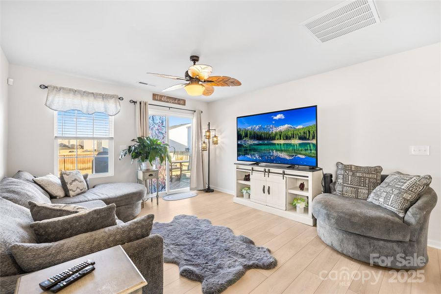 Furnished interior view inside a new home in , Statesville (Image 11).