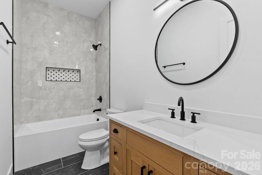 Furnished interior view inside a new home in , Fletcher (Image 12).