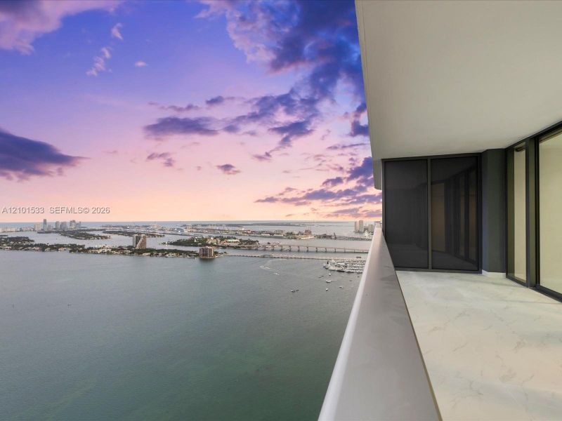 Exterior details and patio area of a home in Aria Reserve, Miami (Image 23).