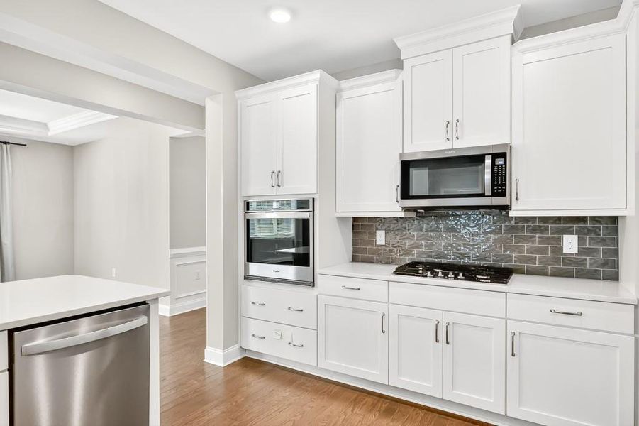 Furnished interior view inside a new home in , Cumming (Image 7).