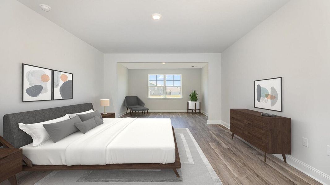 Furnished interior view inside a new home in Carolina Groves, Moncks Corner (Image 14).