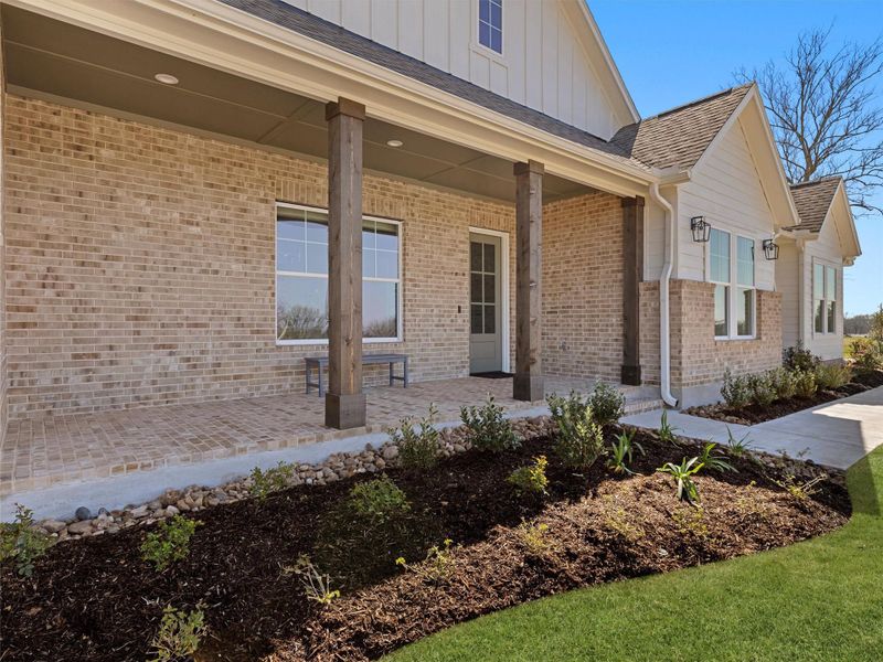 Exterior details and patio area of a home in , Smithville (Image 27).