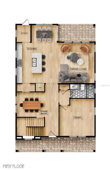 1st Floor Layout