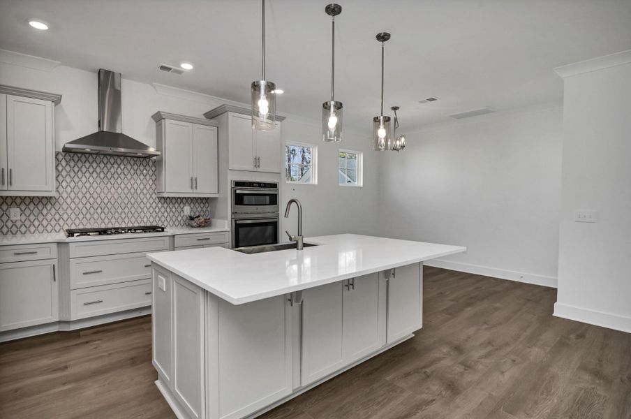 Furnished interior view inside a new home in Clubside Reserve at Summerlake, Lexington (Image 6). Furnished interior view inside a new home in Clubside Reserve at Summerlake, Lexington (Image 6).
