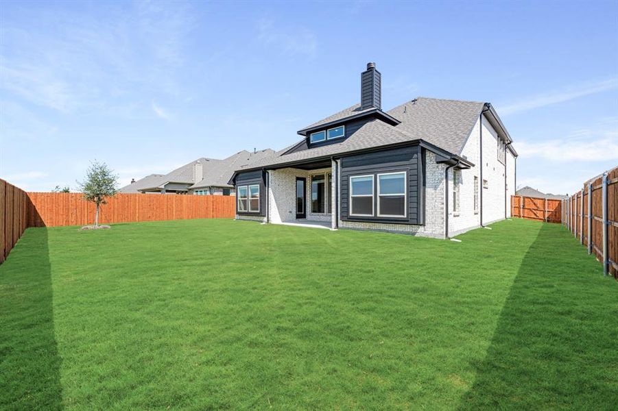 Front exterior of a new home in Timberbrook 3B-4A, Justin, TX, highlighting curb appeal (Image 26).