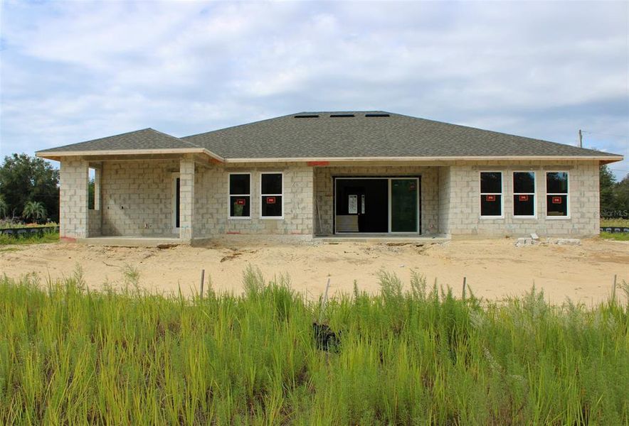 In-progress construction of a new home in Pine Ridge Estates, Beverly Hills, FL (Image 7). In-progress construction of a new home in Pine Ridge Estates, Beverly Hills, FL (Image 7).