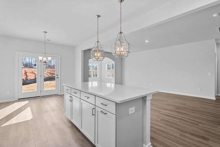 Furnished interior view inside a new home in Fieldstone, Lexington (Image 10).