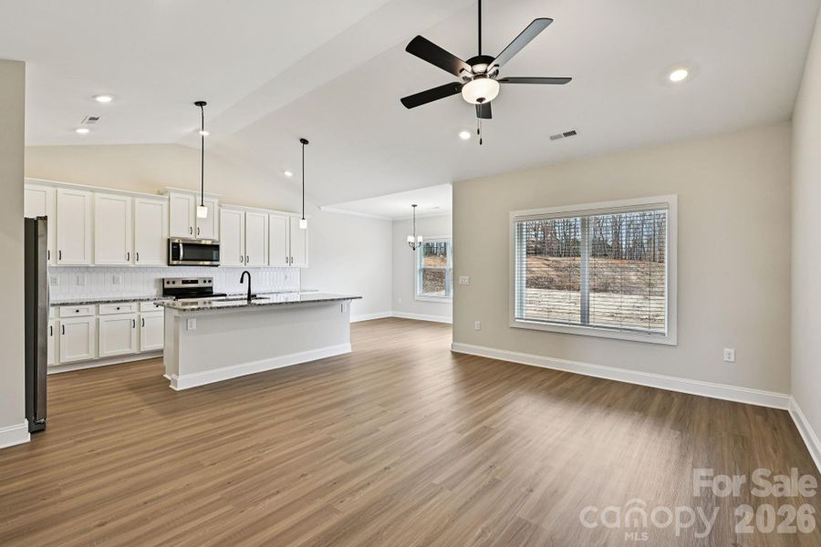 Spacious, unfurnished interior of a new home in Colonial Crossing, Troutman (Image 17).