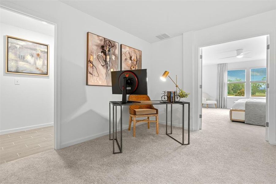 Furnished interior view inside a new home in , Ocala (Image 6). Furnished interior view inside a new home in , Ocala (Image 6).