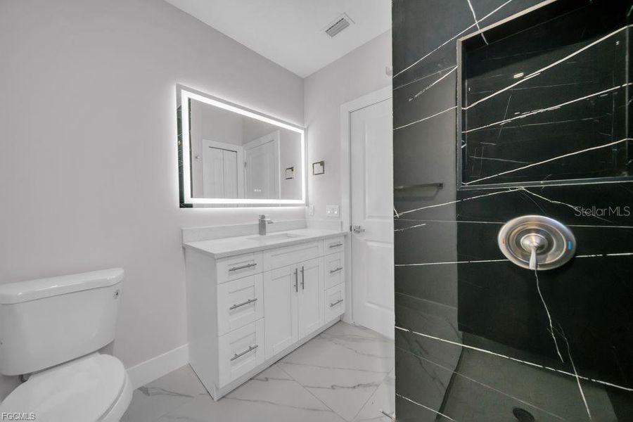 Furnished interior view inside a new home in , Lehigh Acres (Image 8).