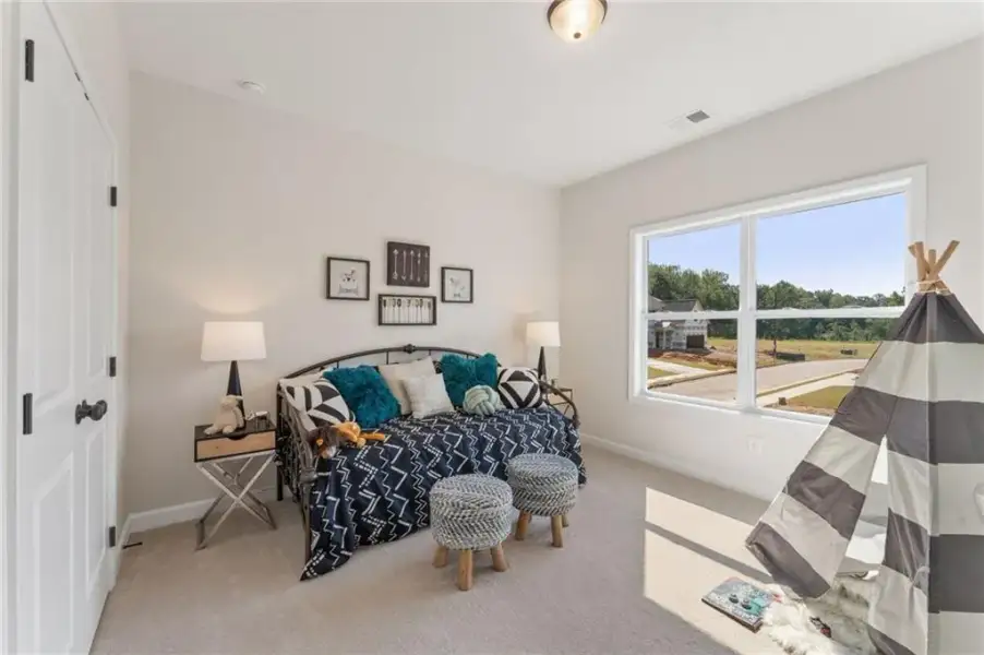 Furnished interior view inside a new home in Linden Grove, Powder Springs (Image 15).