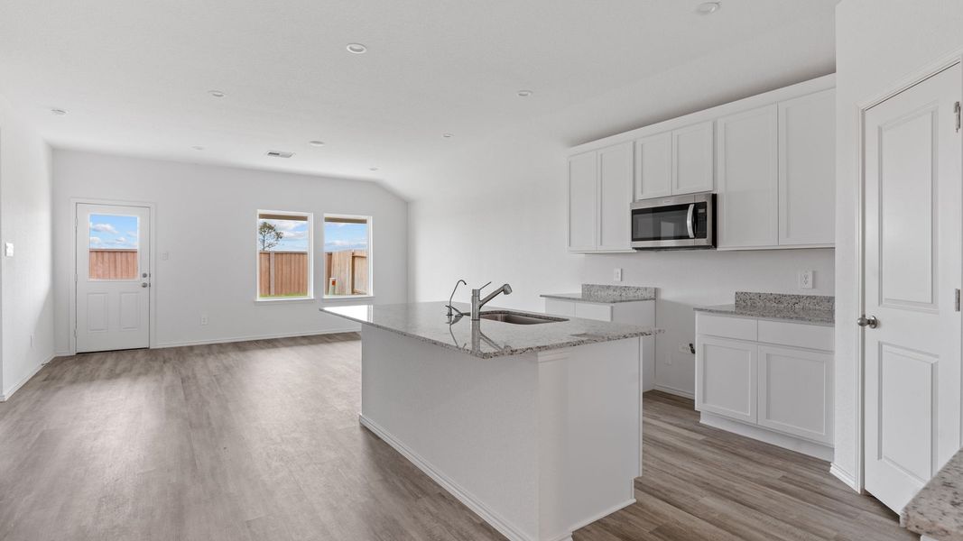 Furnished interior view inside a new home in Emberly, Beasley (Image 6).
